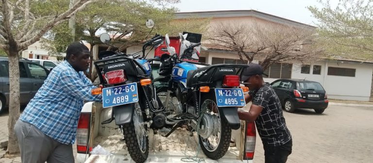 Motor Bikes Donation to the Assembly by Rotary Ghana
