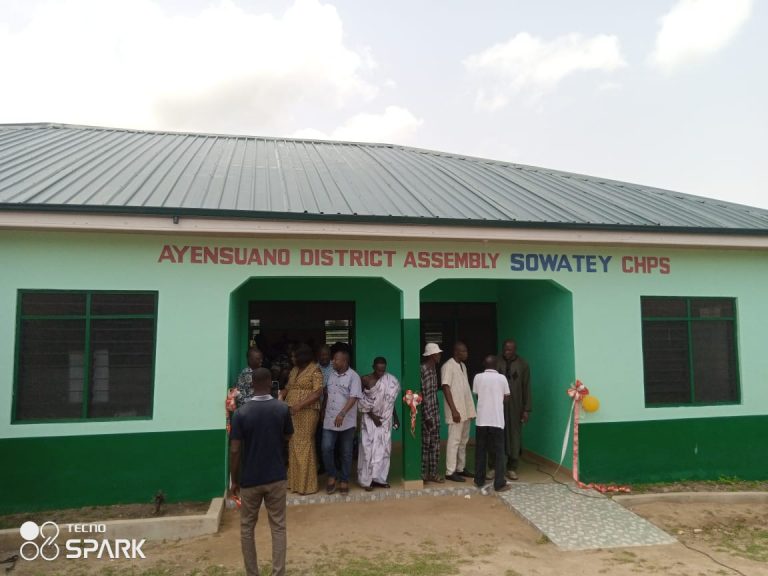 Commissioning and Handing over of some completed projects within the District.
