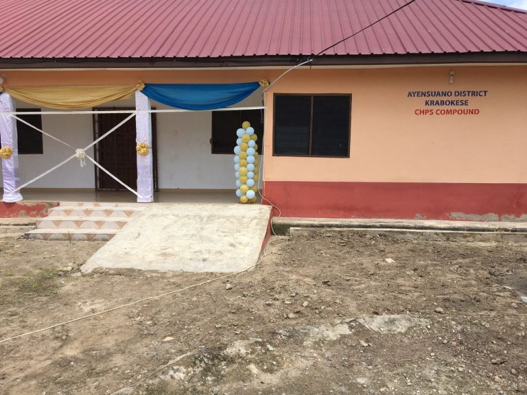 Krabokese CHP Compound commissioned by the district chief executives