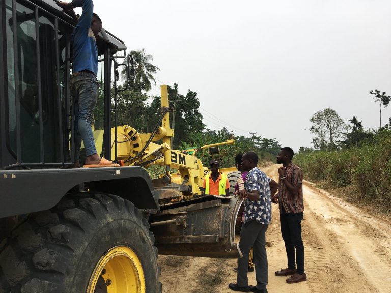 Reshaping of Ntowkrom and Bepoase Road